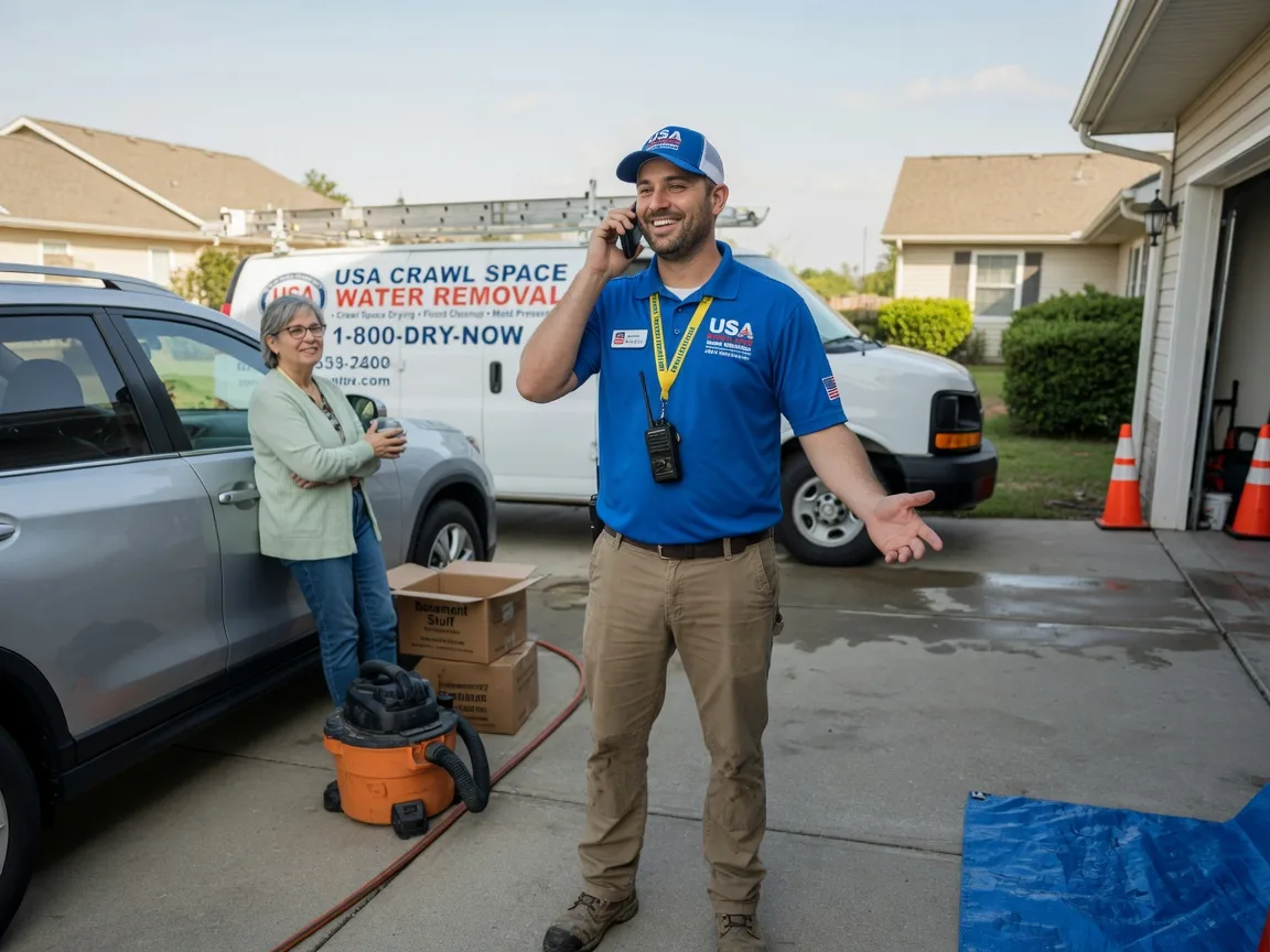 Crawl Space Water Removal Clifton, VA FAQs